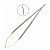 Ножницы хирургические изогнутые Micro Schere TC, 170 мм., HLW Dental Instruments (Германия)